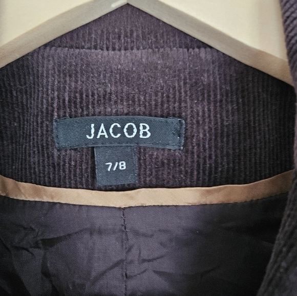 Corduroy brown  blazer by Jacod size 7/8 - Picture 3 of 7